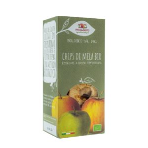 Chips di mela Bio essiccate a bassa temperatura